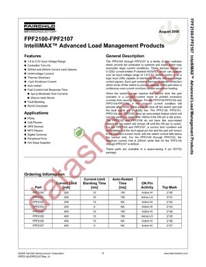 FPF2100 datasheet  